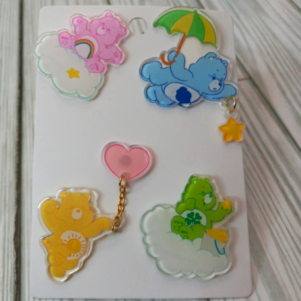 Shein Care Bears Pin Set